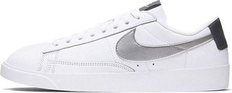 Nike (WMNS) Nike Blazer Low LE White Metallic Silver AV9370-106