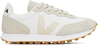 Veja White & Beige Rio Branco Alveomesh Sneakers
