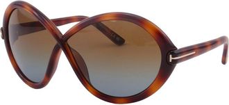 Tom Ford Womens Jada 68mm Sunglasses
