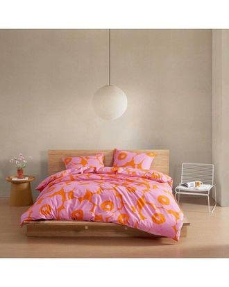 Marimekko Unikko Cotton Percale Duvet Set
