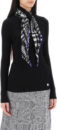 Burberry Womens Black Viscose Blend Sweater - Size X-Small