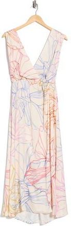 FRNCH Cosima Woven Dress in Pastel Sketch at Nordstrom Rack, Size X-Small
