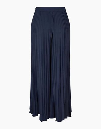 Ted Baker Womens Wl Pleat Trsr Ld99 - Navy - Size: 14/30in