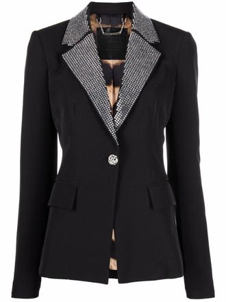 Philipp Plein Blazer con decorazione Cady - Nero