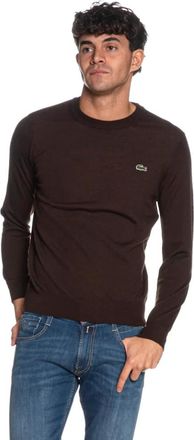 Lacoste Hombre, Jerseys, Marr&oacute;n, Talla: M