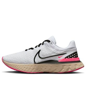 Nike React Infinity Run Flyknit 3 White Hyper Pink DH5392-101