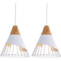 OEM L&aacute;mpara Colgante De Madera De Estilo N&oacute;rdico Moderno Y Minimalista, Ara&ntilde;a De Hierro Vintage Creativa, Casquillo E27, Altura Regulable, Ideal Para Dorm