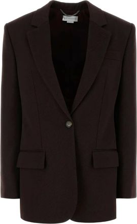 Stella McCartney Blazer con bottoni - Marrone