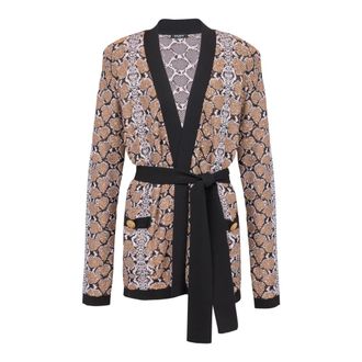 Balmain Mujer, Jerseys, Marr&oacute;n, Talla: 2XS