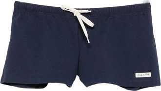 Sporty & Rich Short Shorts - Dames - Bermuda - Blauw - S - Korte Broeken