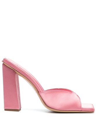 Giaborghini Rosie 14 satin sandals - Pink