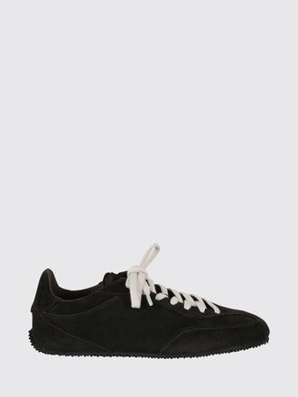 Axel Arigato Daze Runner Suede Calfskin Sneakers with Tone-on-Tone Logo