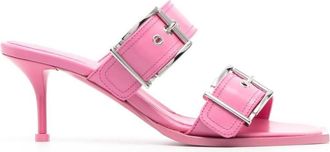 Alexander McQueen Pink Slip On Heels