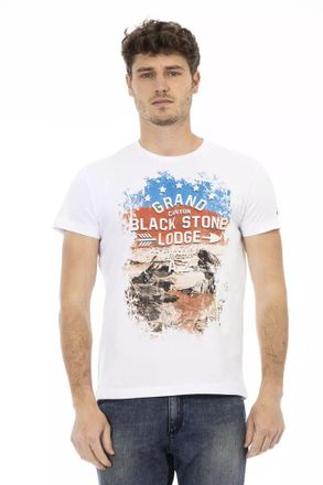 Trussardi Grafische T-shirt Grand Canyon Design