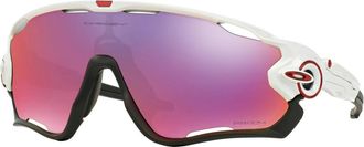 Oakley Jawbreaker Prizm Road Zonnebril - unisex - Zonnebrillen - Wit - ONE Size - Accessoires