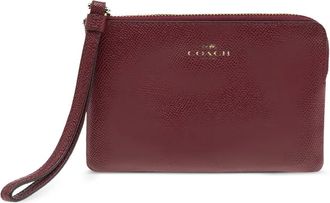 Coach Clutch in pelle Pre-owned - Rosso