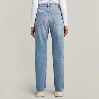 G-Star Viktoria High Straight Jeans - Lichtblauw - Dames