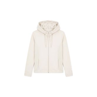 Freddy Felpa slim full-zip con inserti e cappuccio in costina