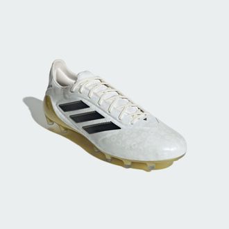 adidas adidas Performance Unisex Copa Pure 3 Elite Artificial Grass Boots - White Leather - Size UK 11.5