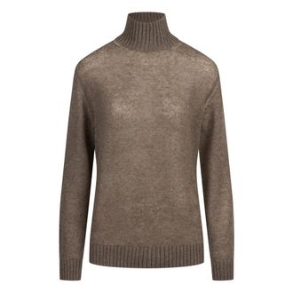 Ballantyne Maglione Girocollo - - Knitwear - Donna - Marrone - L