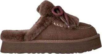 UGG Disquette Heritage Slipper - Shoes - Mujer - Marr&oacute;n - 37 EU