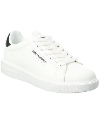 Karl Lagerfeld Side Logo Plain Toe Sneaker