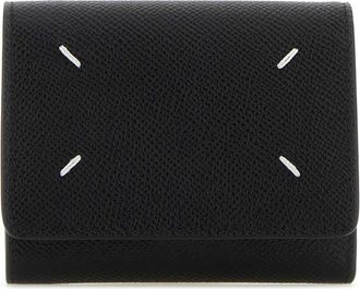 Maison Margiela Black Leather Wallet