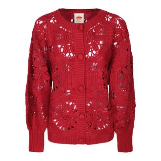 Farm Rio FARM Rio, Cardigans, female, Red, Size: XS Cardigans