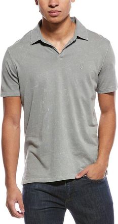 John Varvatos Bodhi Marble Wash Polo Short