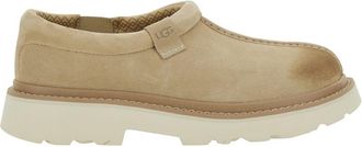 UGG tasman Beige Mule With Raised Sole In Suede Man