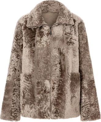 Werner Christ Rahel Jacket - Dames - Jassen - Bruin - M - Leer - Jassen