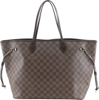 Louis Vuitton Brown Damier Canvas Tote Bag (Pre-Owned)