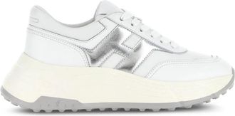 Hogan Hi-Fi Sneakers - Dames - Sneakers - Grijs - 40 EU - Leer - Schoenen
