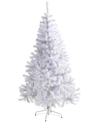 Nearly Natural 6Ft White Artificial Christmas Tree