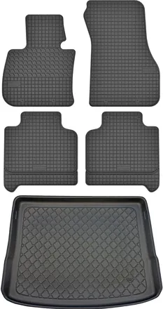 OEM Juego De Alfombrillas De Goma Para Coche Y Alfombrilla Para Maletero Para Bmw Serie 2 F45 Active Tourer Van Desde Septiembre De 2014