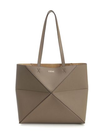 Loewe Puzzle Fold Crossbody Bags Brown