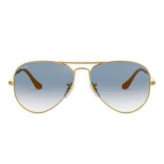 Ray-Ban Sunglasses, unisex, Yellow, Size: 58 MM Aviator Rb3025