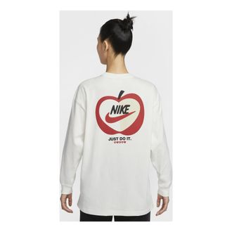 Nike (WMNS) Nike Sportwear Oversized Long Sleeve T-shirt Asia Sizing Valentines Day IB1670-133
