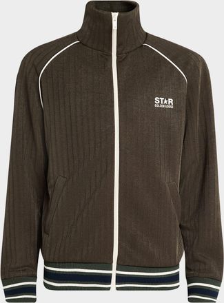 Golden Goose Men & apos;s Star MS Raglan Track Jacket