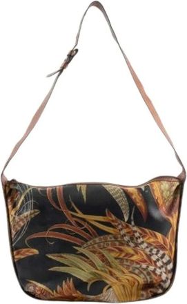 Ferragamo Pre-owned Shoulder Bags, female, Multicolor, Size: ONE SIZE Pre-owned Shoulder Bag