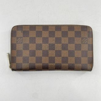 Louis Vuitton Damier Brown Long Wallet (Bi-Fold) (Pre-Owned)