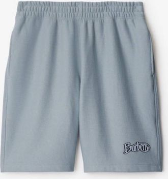 Burberry Logo Cotton Shorts, Size X-Small