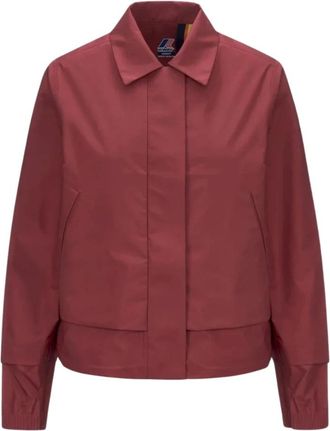 K-Way Light Jackets, female, Red, 3XL, Isarty 3L Poplin Jacket