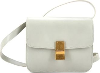 Celine Classic Box Bag Smooth Leather Teen shoulder bag - Groen