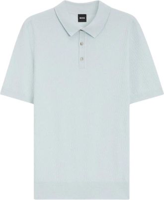 HUGO BOSS Polo Shirts - Heren - Polos - Blauw - M - Tops