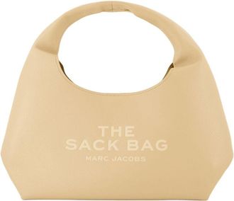 Marc Jacobs Womens Shoulder Bag Beige Cowhide