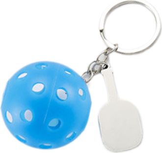 Generic Pickleball Accessories - Pickleball Keychain, Luggage Tag, Bag Tag, Purse Accessories, Rustproof Bag Tag | Smooth Portable Backpack Accessory for Fans