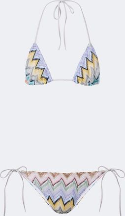 Missoni Bikini in lam&eacute; a zig zag