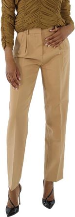 Filles A Papa Ladies Camel High Waist Tailored Pants, Brand Size 0