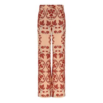 F.R.S. For Restless Sleepers F.r.s For Restless Sleepers, Broeken, Dames, Veelkleurig, L, Satijn, Elena Pants